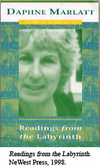 Readings from the Labyrinth by Daphne Marlatt