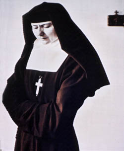 Photo of a Catholic nun