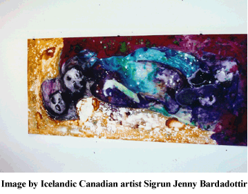 Image by Icelandic Canadian artist Segrun Bardattodier