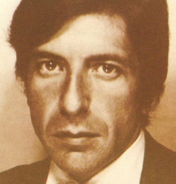 Photo of Leonard Cohen